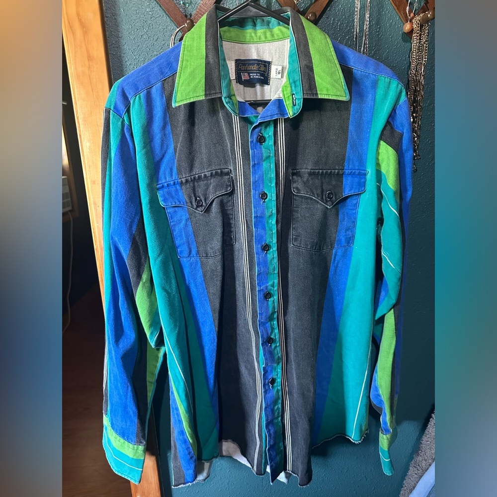 VTG panhandle slim button down